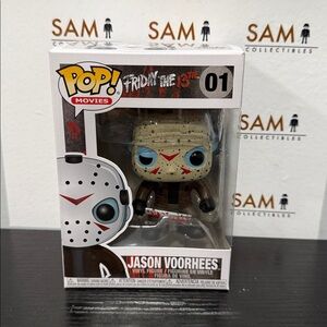 Friday The 13th Jason Voorhees Funko Pop #01 + Protector